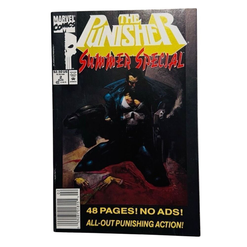 The Punisher Summer Special #2  VF/NM (1992 Marvel Comics)